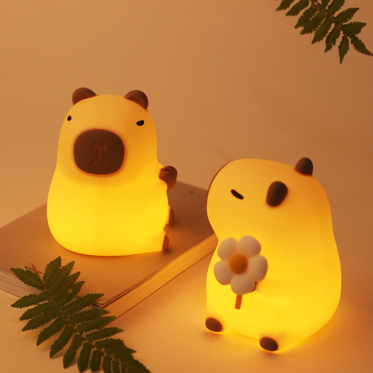 GlowPals - Charmante lampe de nuit animale en bande dessinée