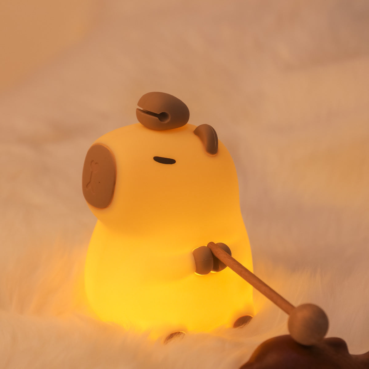GlowPals - Charmante lampe de nuit animale en bande dessinée