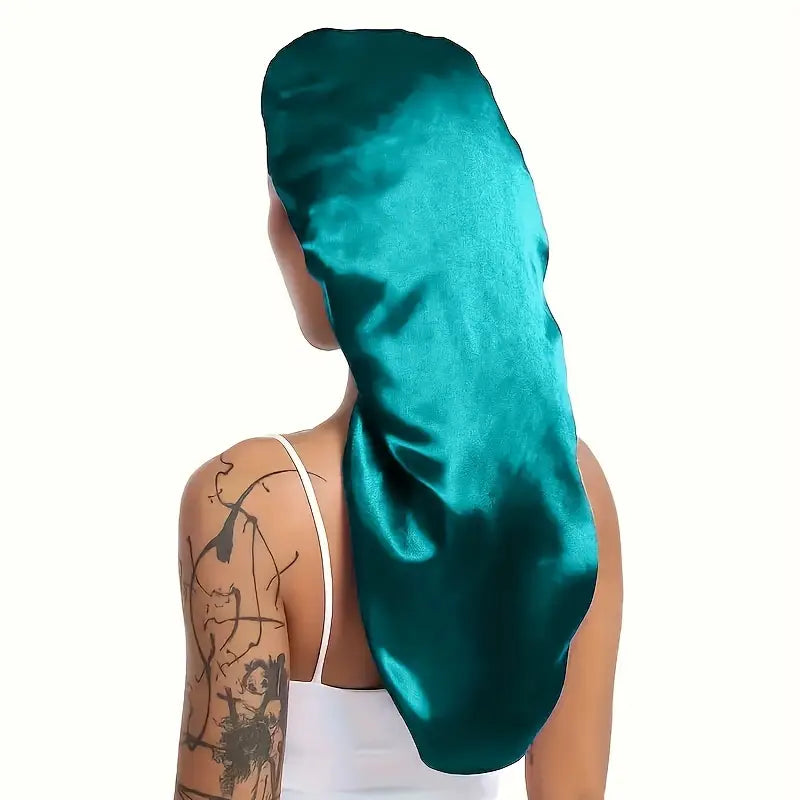 Elina Silke Natteskygge – Extra Grande Housse en Satin pour la Protection des Cheveux | 1+1 Offert