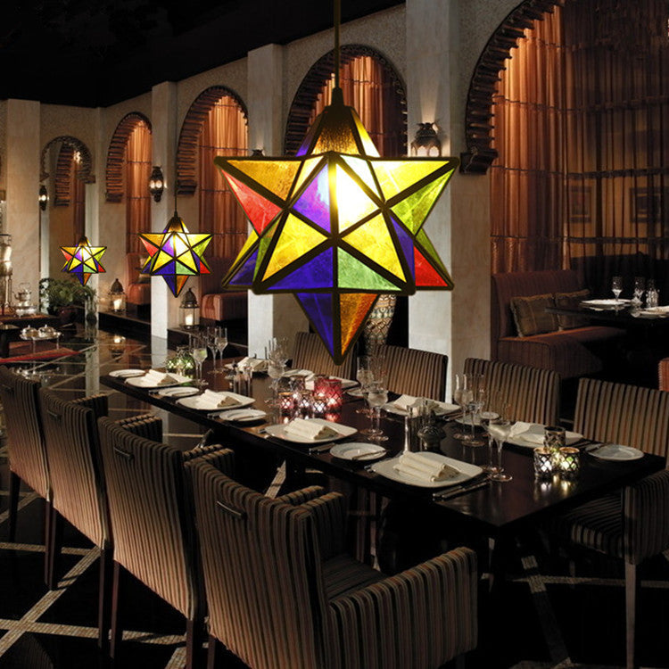 VisualEffect - Pendentif étoile céleste