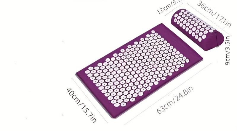 Tapis et Oreiller de Massage par Acupuncture Ultime