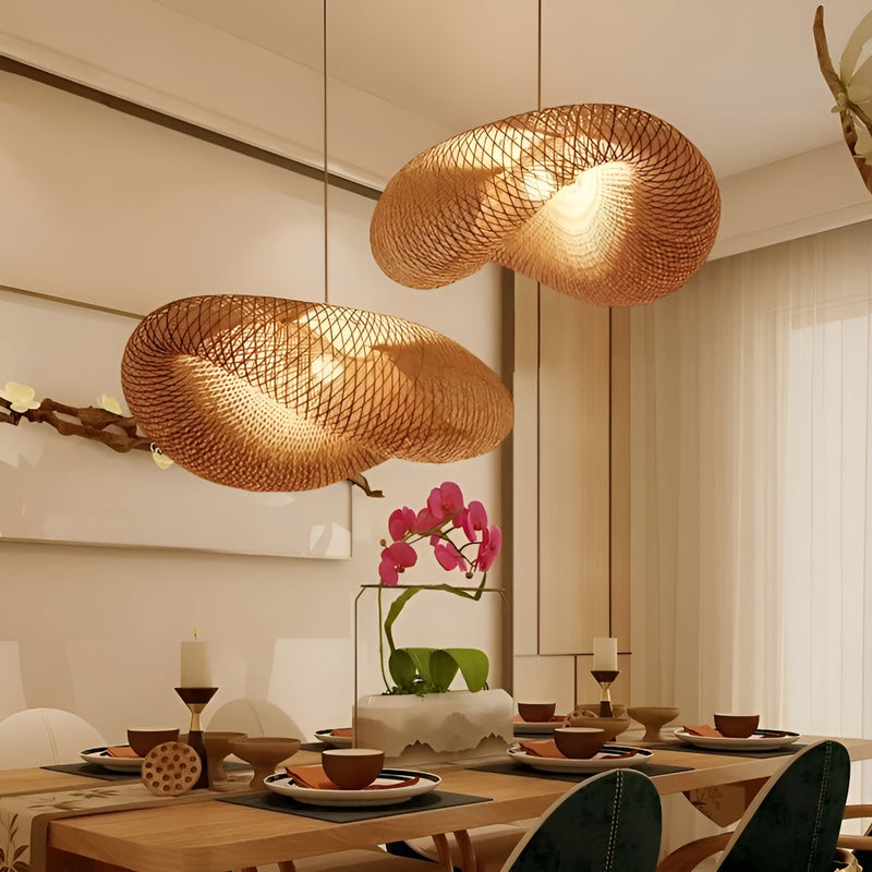 BambooAura - pendentif en bambou inspiré par la nature