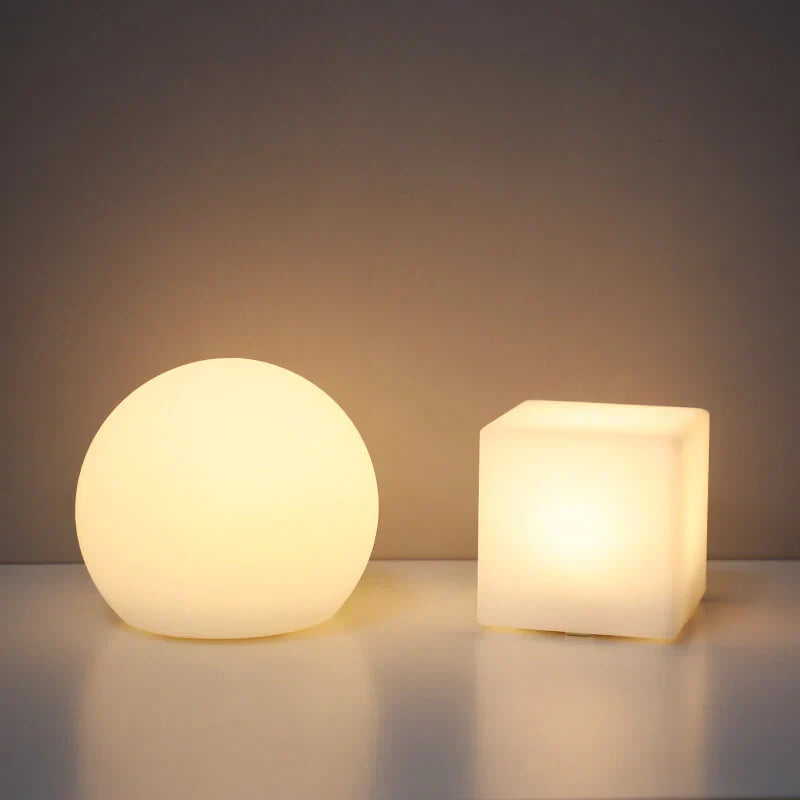 Lampe de Bureau LED GeoLys – Design Géométrique avec Télécommande