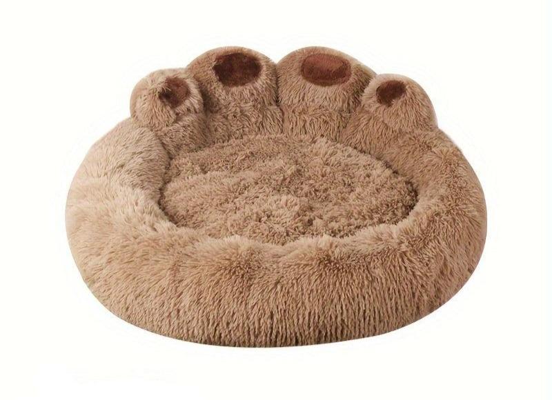 Lit pour animaux en forme de patte - Confort ultime