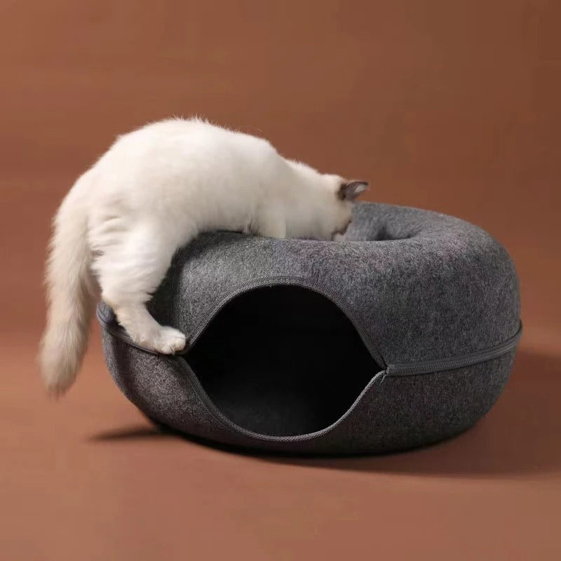 PetRest - Coussin de chat hyggelig - lit donut pour un confort ultime