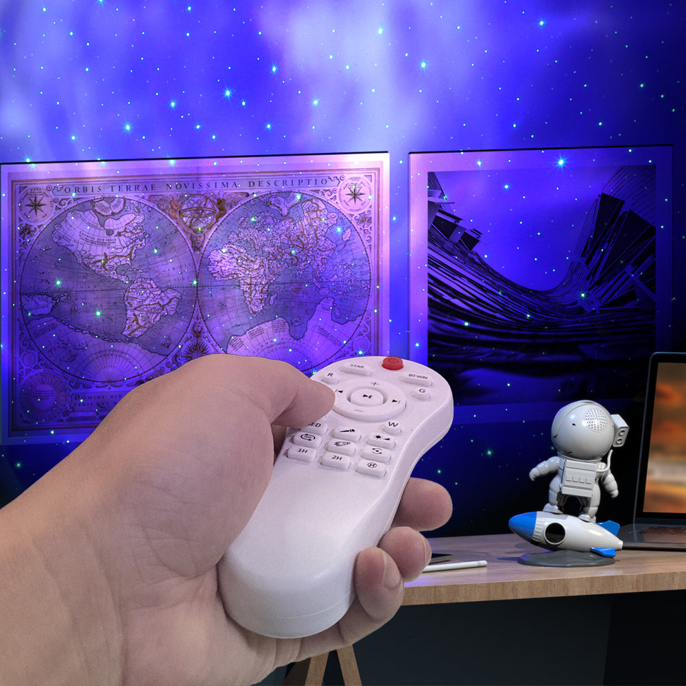 StellarBuddy - Projecteur de galaxie astronaute à lumière naturelle