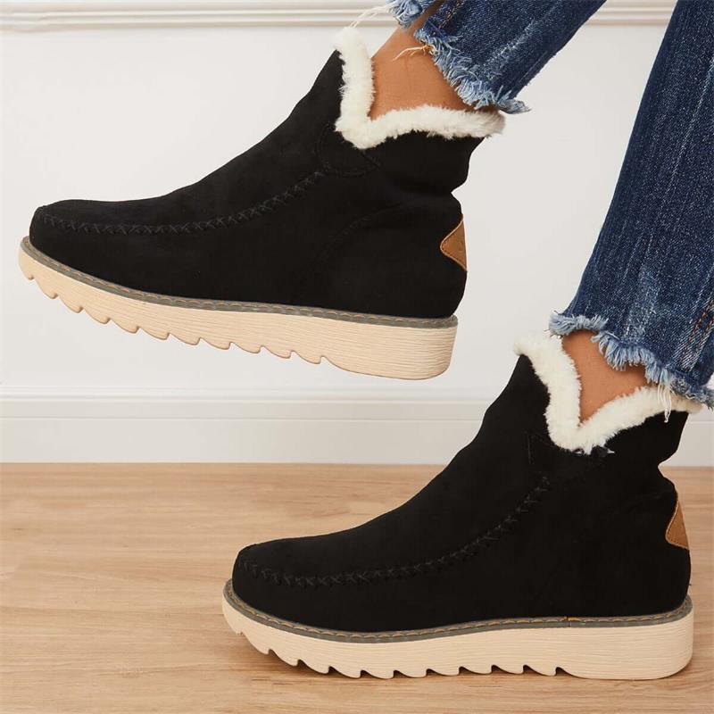 Bottes d'hiver élégantes antidérapantes Isabel
