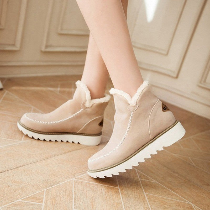 Matilda - Bottines pour femmes avec doublure en fausse fourrure