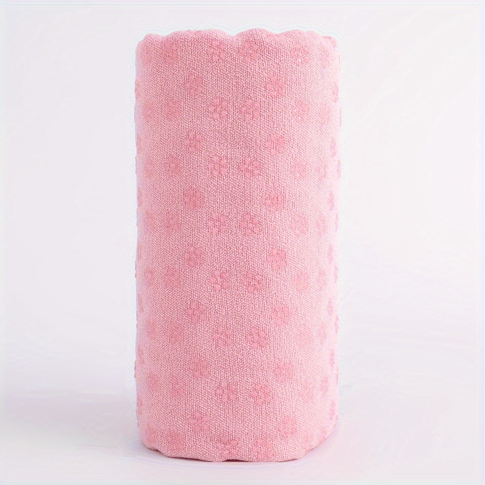 Tapis de yoga antidérapant - Pliable et lavable
