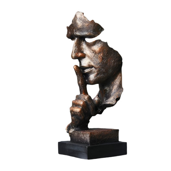 MindEase - Sculpture de Méditation Abstraite et Art pour Espaces de Réflexion