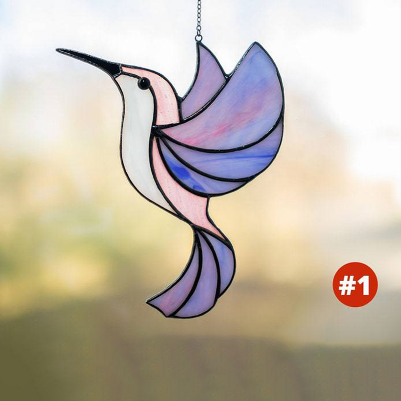 HummiGlow Attrape-Lumière Artistique – Reflets de Lumière Magiques avec Design de Colibri