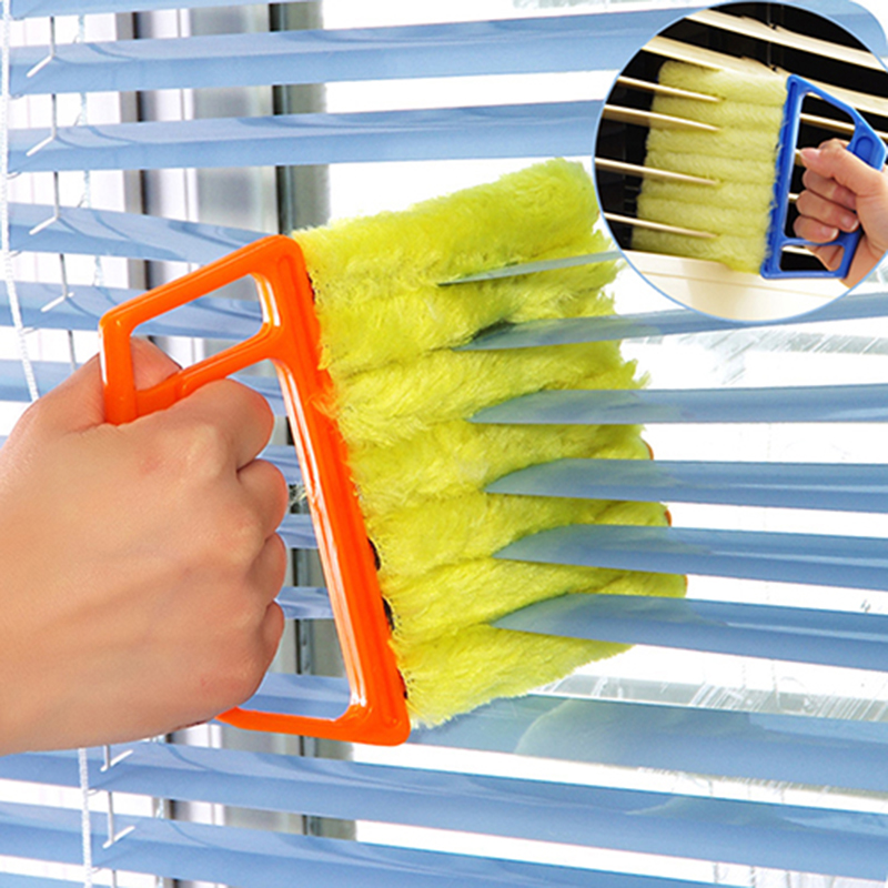 Brosse de nettoyage pour espaces étroits avec manches en microfibre réutilisables