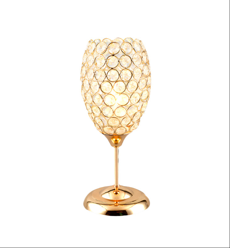 LumiCup - Lampe de chevet élégante en cristal