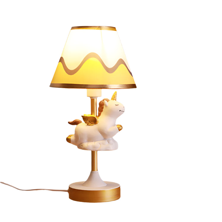 Twinklehorn – Lampe de bureau en tissu en forme d'âne pour les bureaux