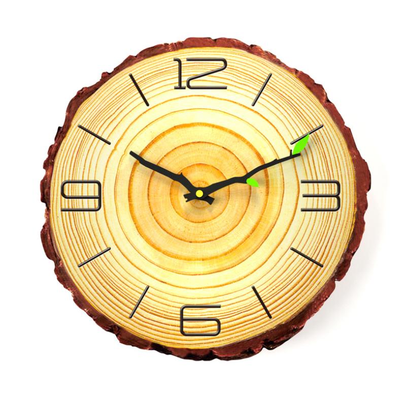 TimberTid Horloge en Bois - Élégance Intemporelle pour Votre Maison