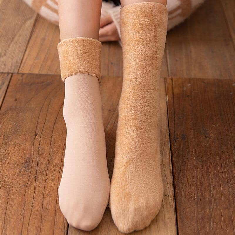 SnuggleFleece - Chaussettes en polaire pour femmes