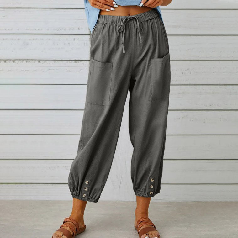 Martha- Pantalon à jambes larges
