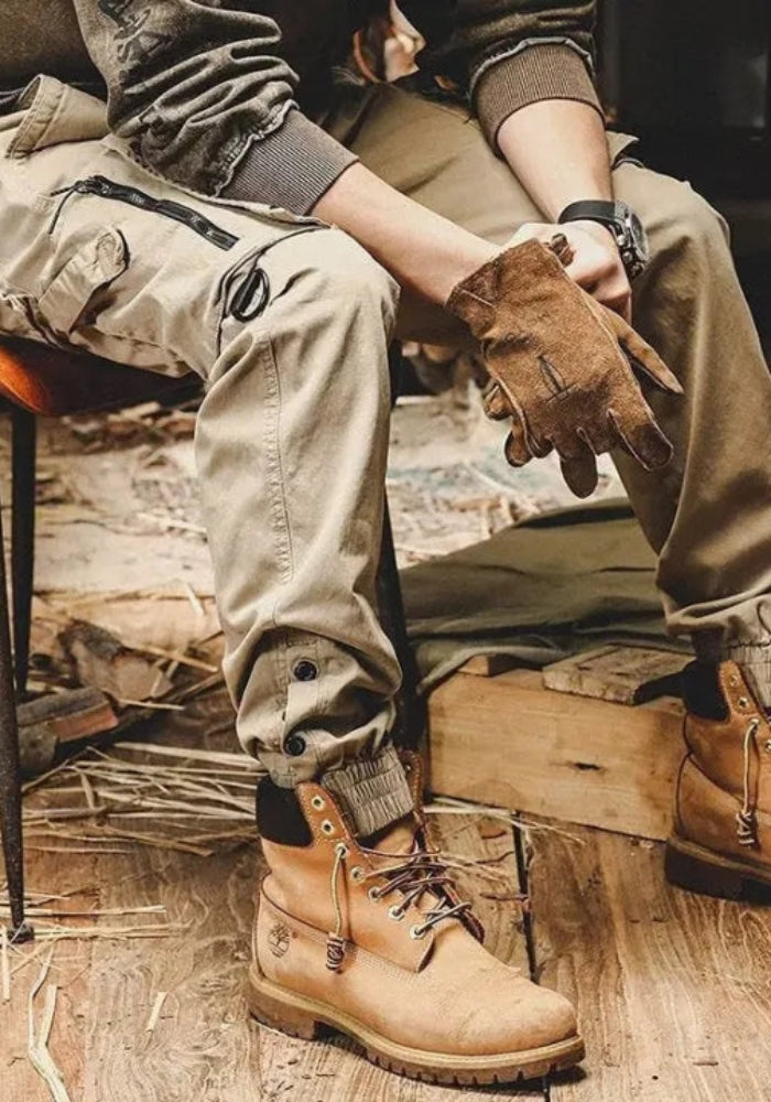 Pantalons Cargo UrbanEase Emil – Pantalons Polyvalents à Coupe Décontractée avec Plusieurs Poches