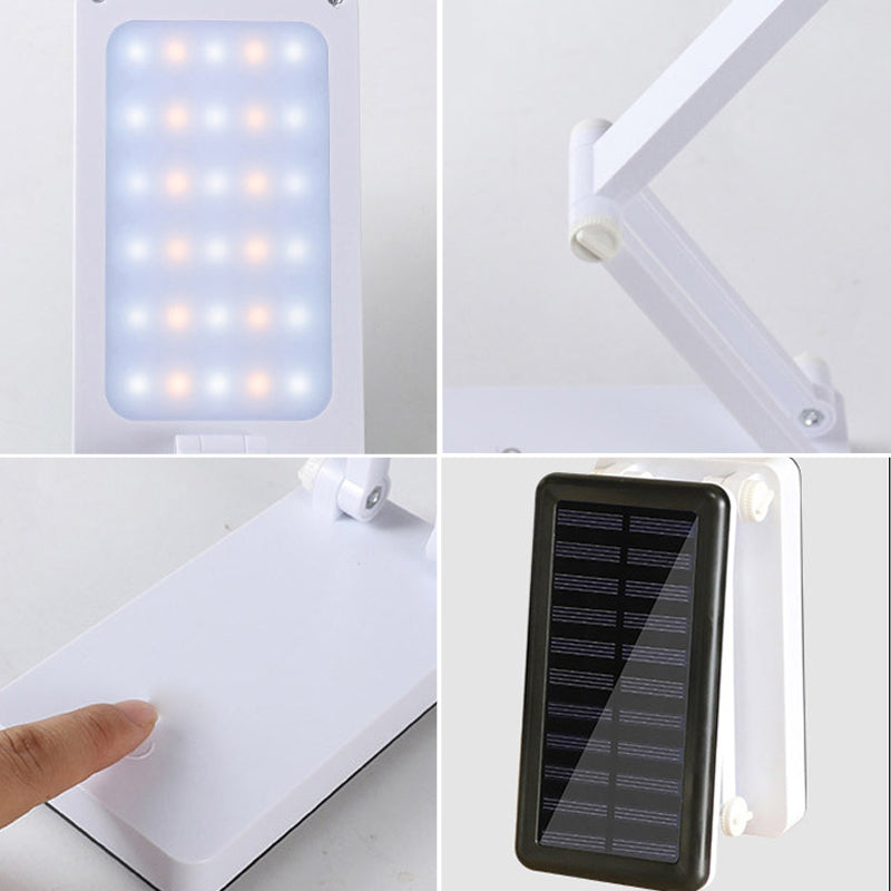 SolarFlex – Lampe LED pliable avec luminosité réglable et chargement solaire