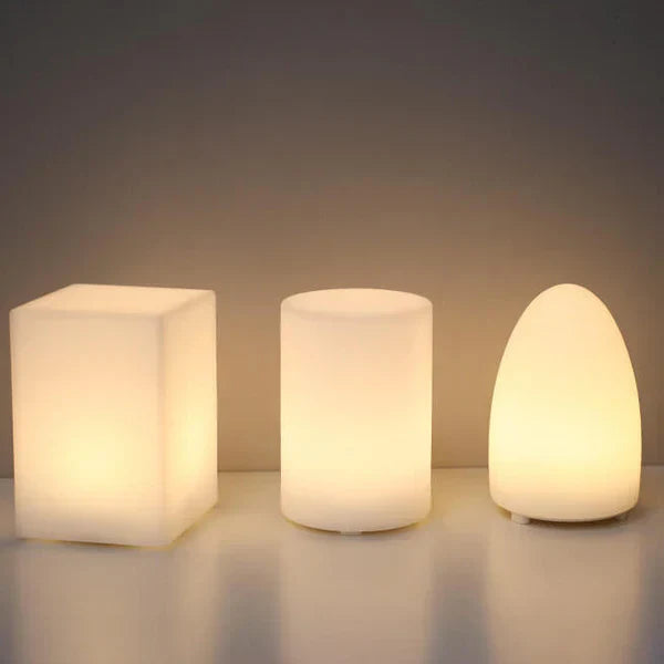 Lampe de Bureau LED GeoLys – Design Géométrique avec Télécommande