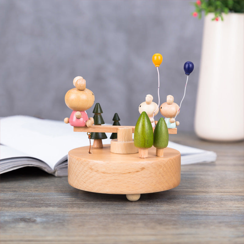 HolzLuxe Décoration en Bois Naturel pour Intérieur Moderne