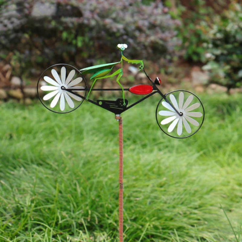 Moulin à vent animal Whirligig – Décoration extérieure légendaire avec mouvement