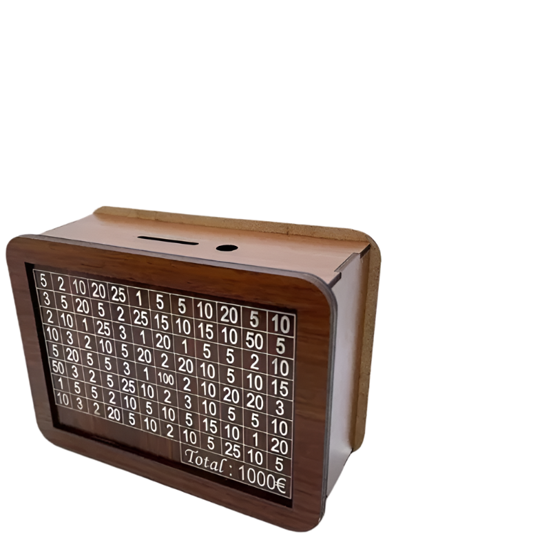 CoinTrack Digital Sparebank – Pot à pièces décoratif avec compteur LCD intégré