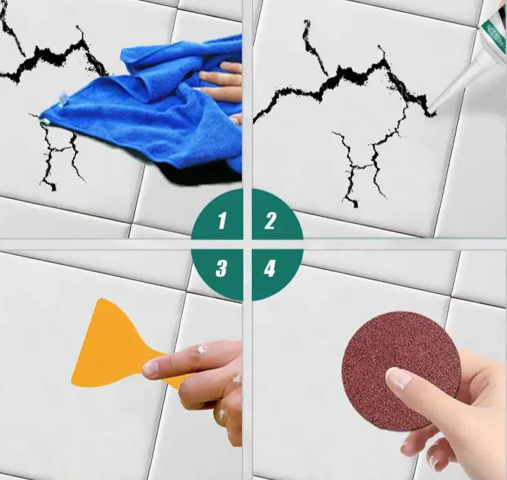 Pâte de réparation instantanée et puissante