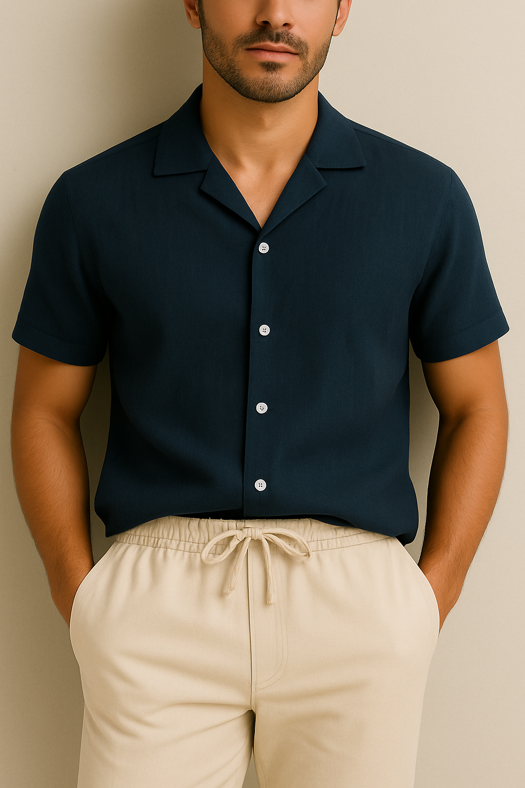 Troy – Jupe d'été et ensemble pantalon en lin pour hommes - Chic d'été