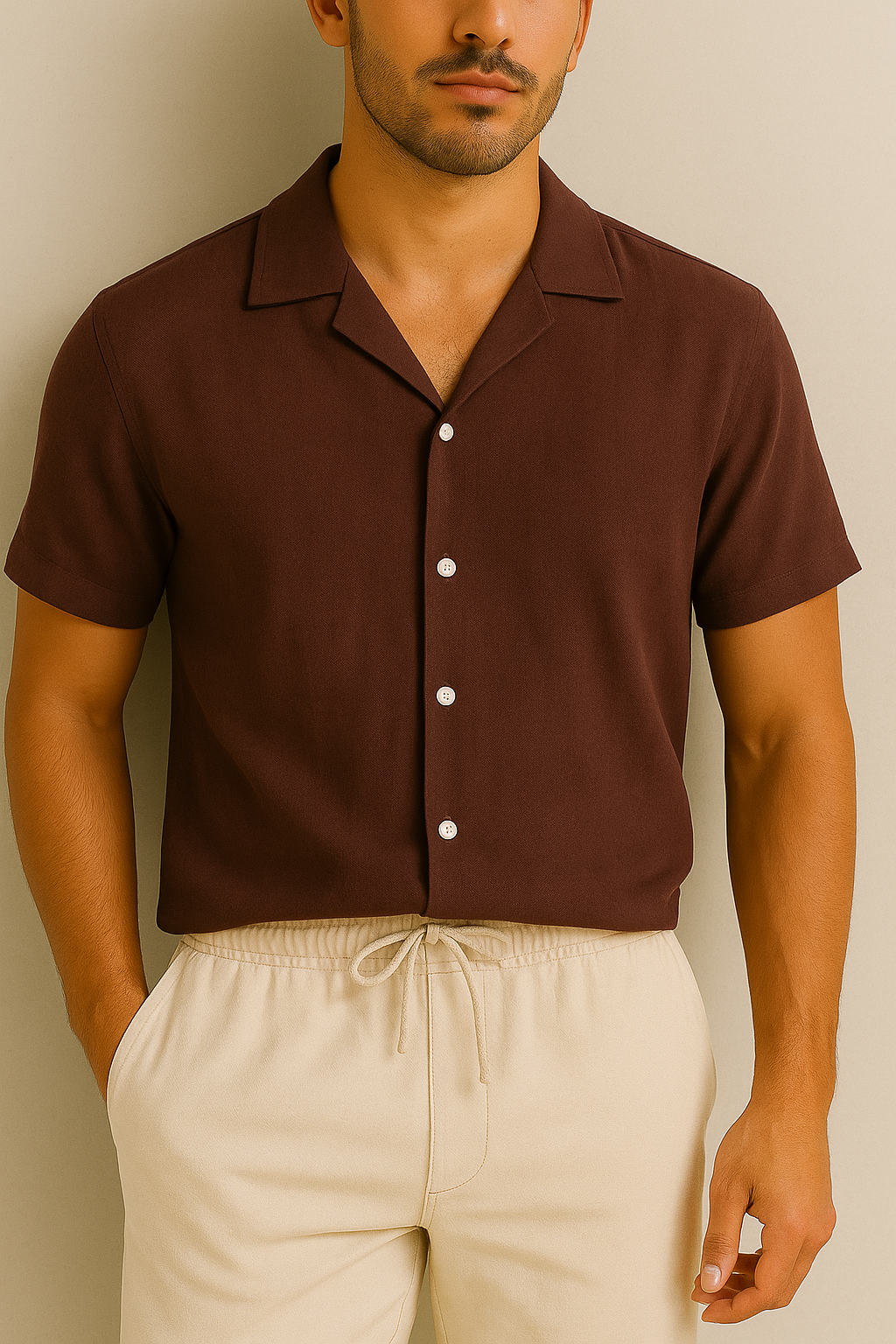 Troy – Jupe d'été et ensemble pantalon en lin pour hommes - Chic d'été