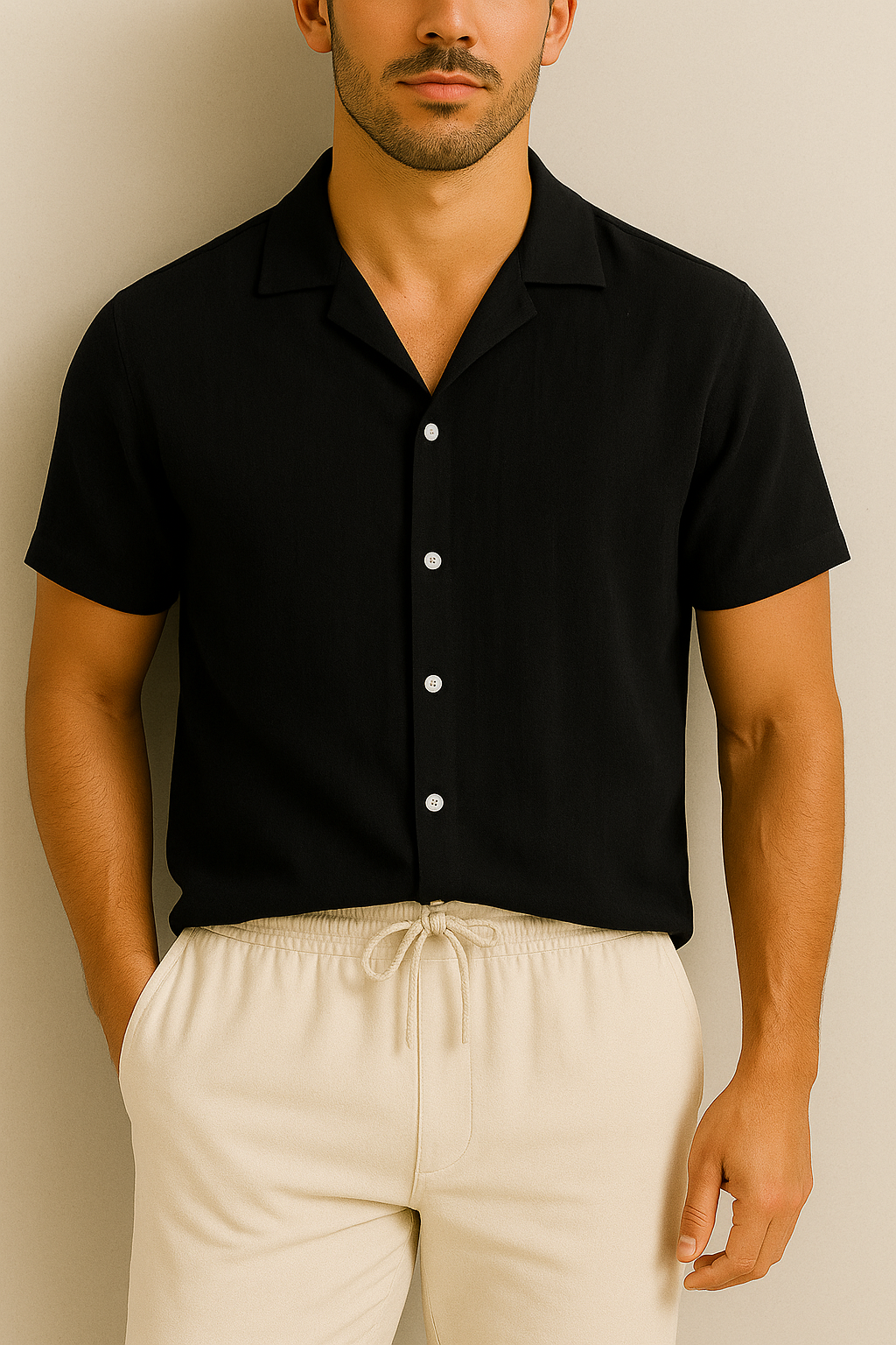 Troy – Jupe d'été et ensemble pantalon en lin pour hommes - Chic d'été