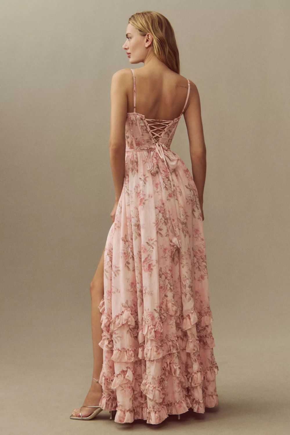 Colette - Robe Maxi Blomsterkorset