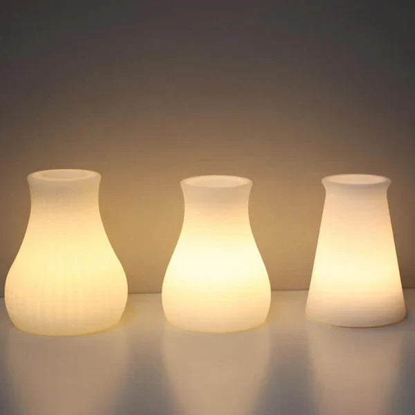 Lampe de Bureau LED GeoLys – Design Géométrique avec Télécommande