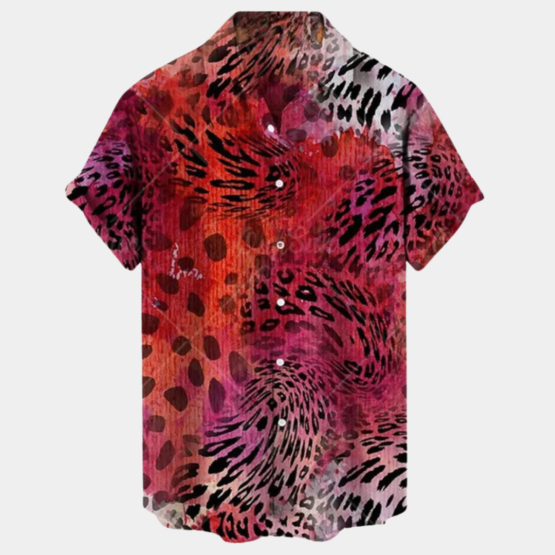 Emil Chemise à Manches Courtes – Chemise Élégante avec Boutonnage