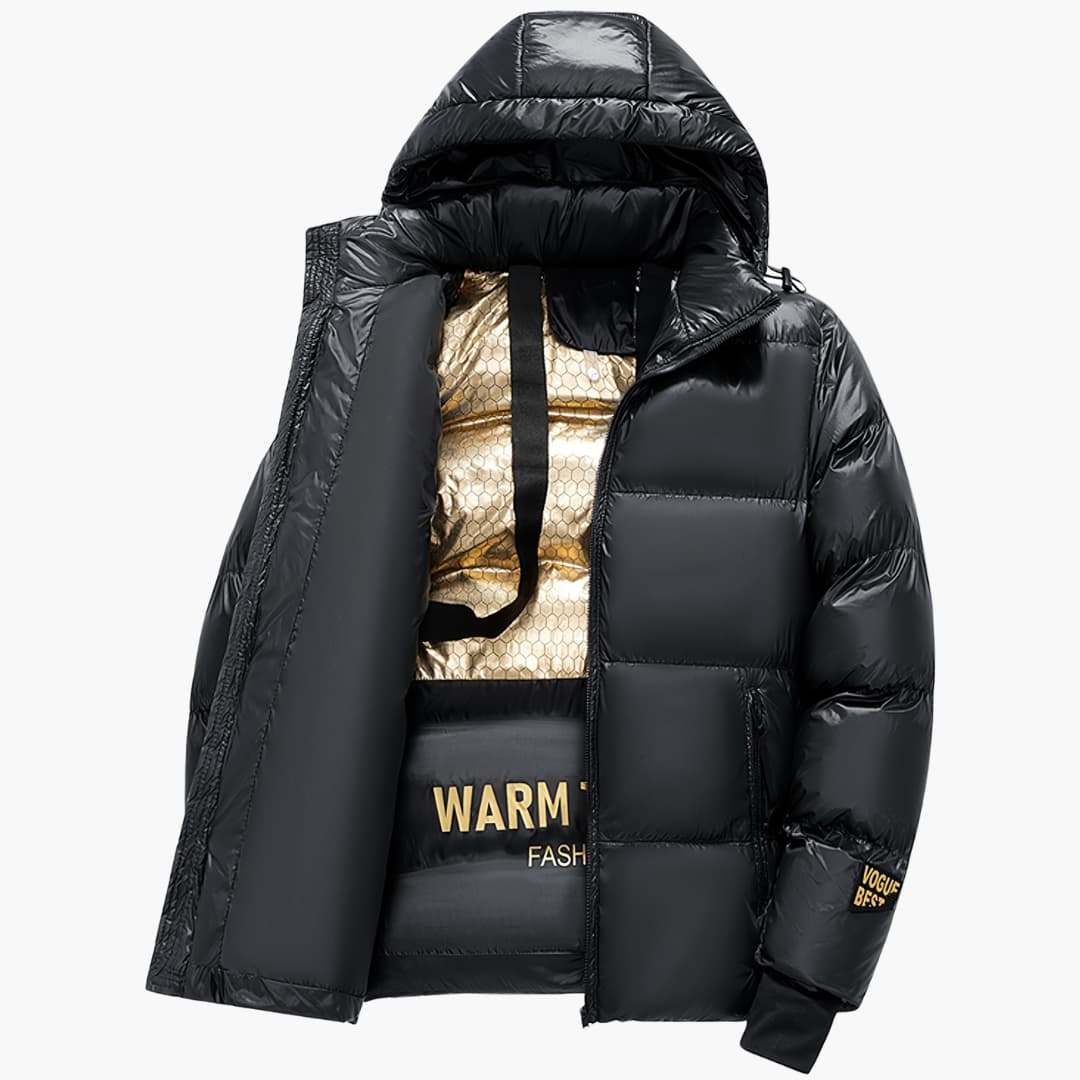 Veste rembourrée à capuche coupe-vent Robert