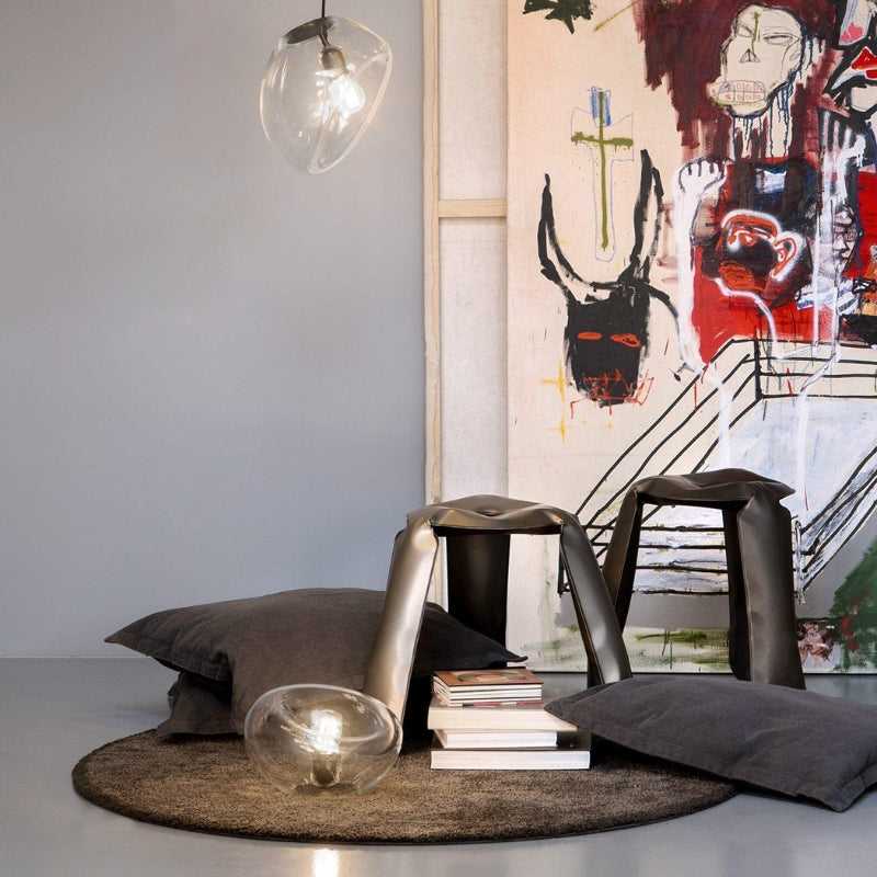 Dråbelux Élégante Lampe Pendante en Verre – Éclairage de Plafond Stylé avec Lumière Douce