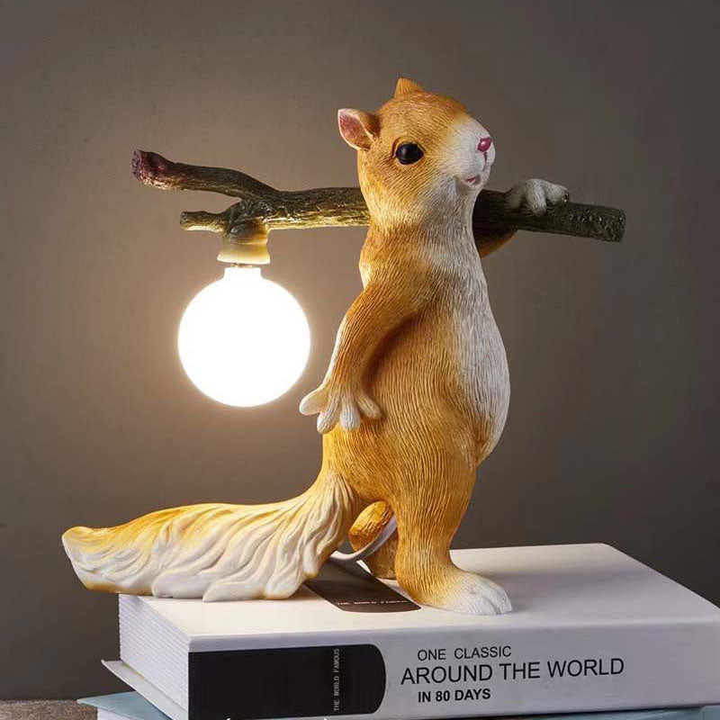 SquirrelGlow - Lampe écureuil enchanteur