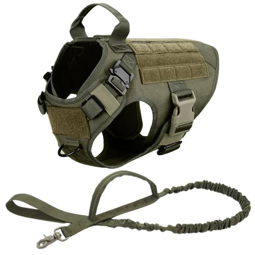 PawsSecur Taktisk Gilet pour Chiens – Harnais Anti-Tir avec Panneaux Ajustables