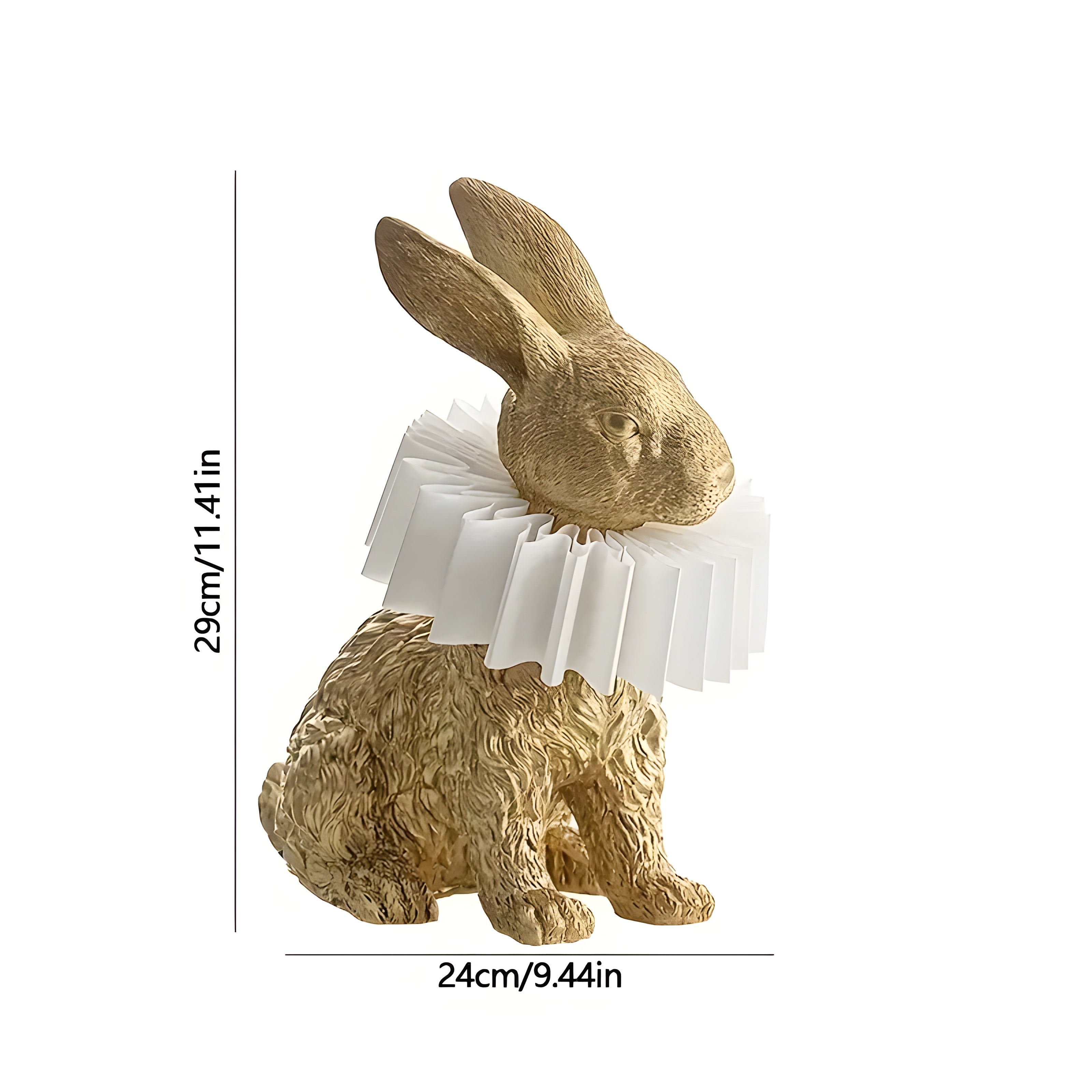 LumiBun – Lampe de table en forme de lapin d'inspiration Art déco