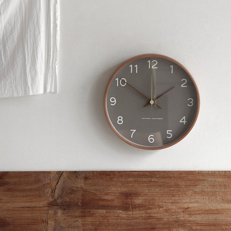 TimberClassic Élégant Horloge Murale en Bois – Touche Classique et Moderne