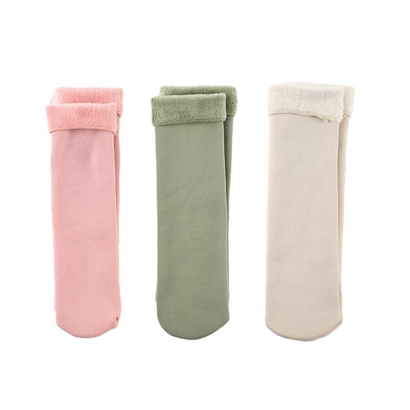 SnuggleFleece - Chaussettes en polaire pour femmes