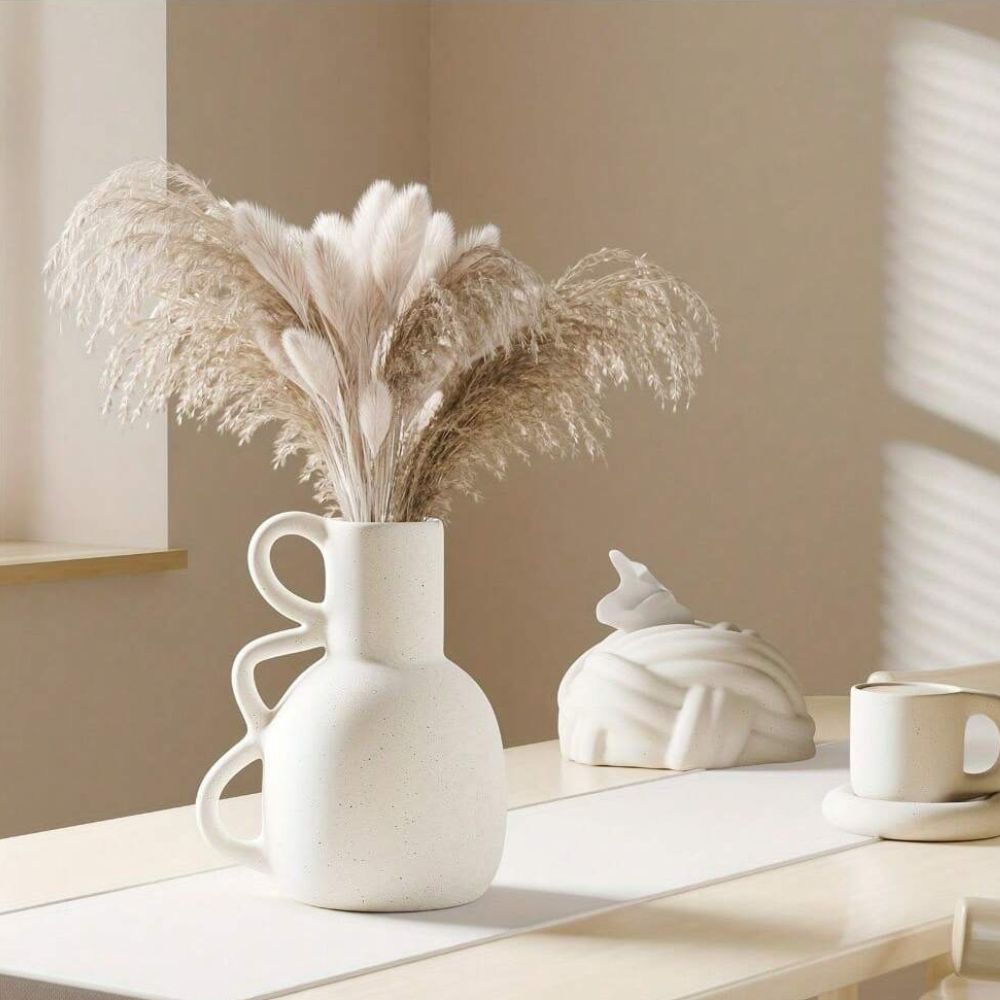 Vase en céramique Sculptura – Design sculptural élégant pour des intérieurs intemporels