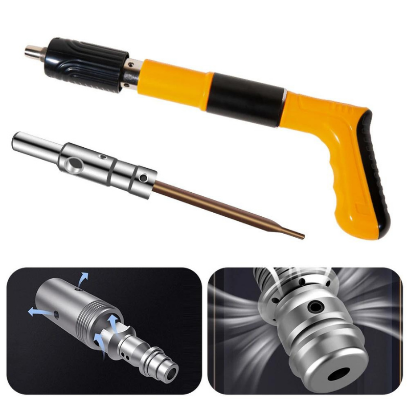 Outil de construction en forme de pistolet en métal forgé à la main