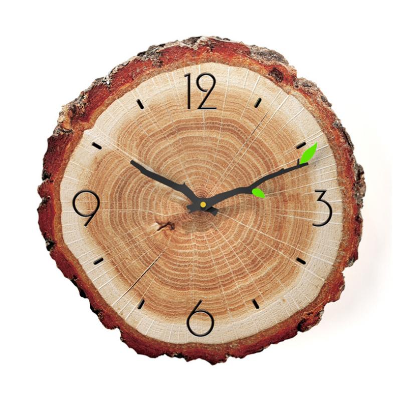 TimberTid Horloge en Bois - Élégance Intemporelle pour Votre Maison