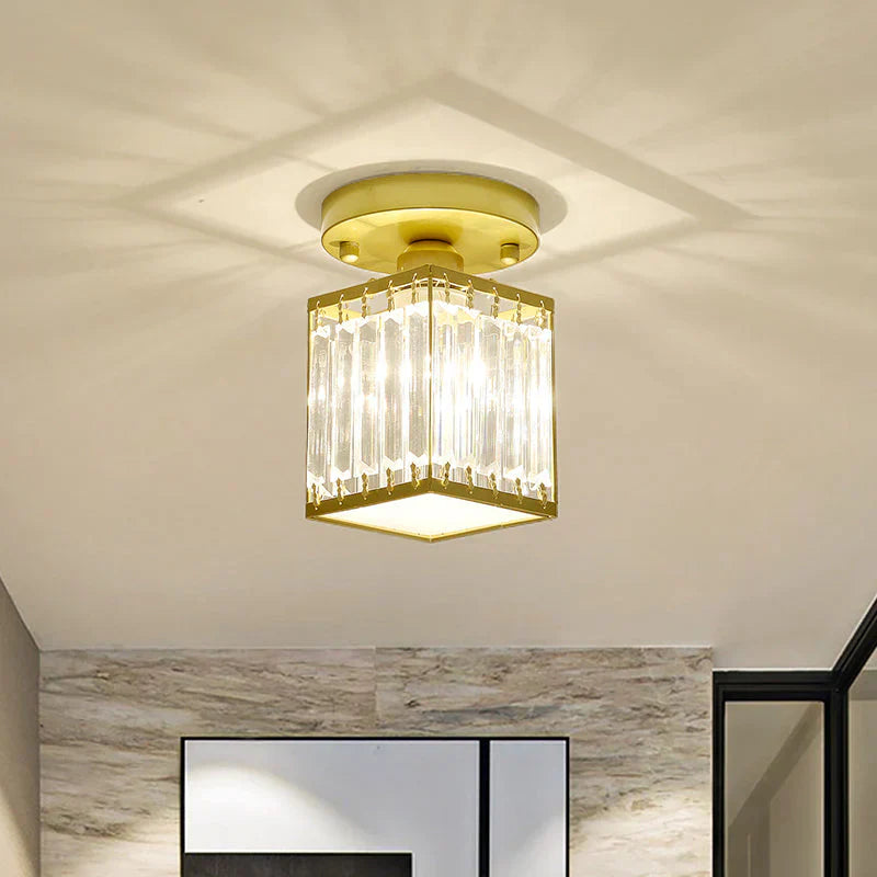 Lustre moderne en cristal CrystalGleam