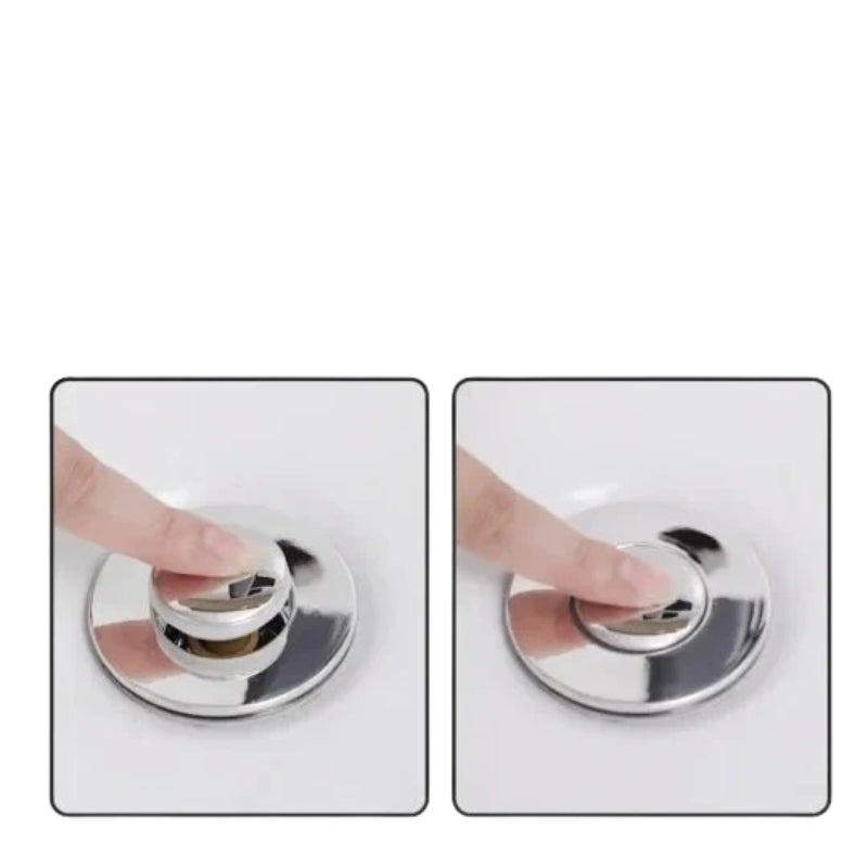 Filtre KlarStrøm avec attrape-cheveux pour évacuations de cuisine et de salle de bain