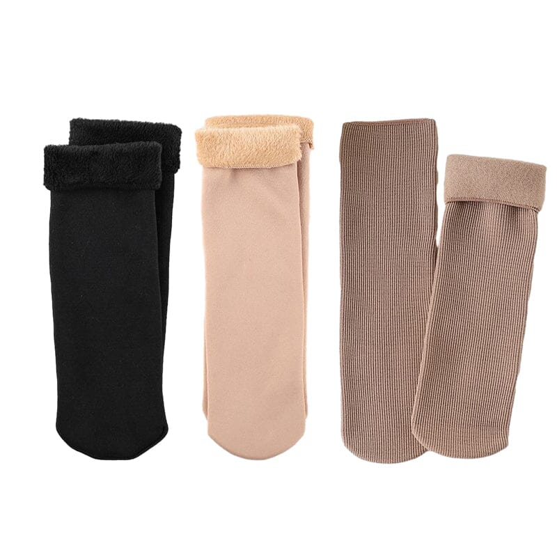 SnuggleFleece - Chaussettes en polaire pour femmes