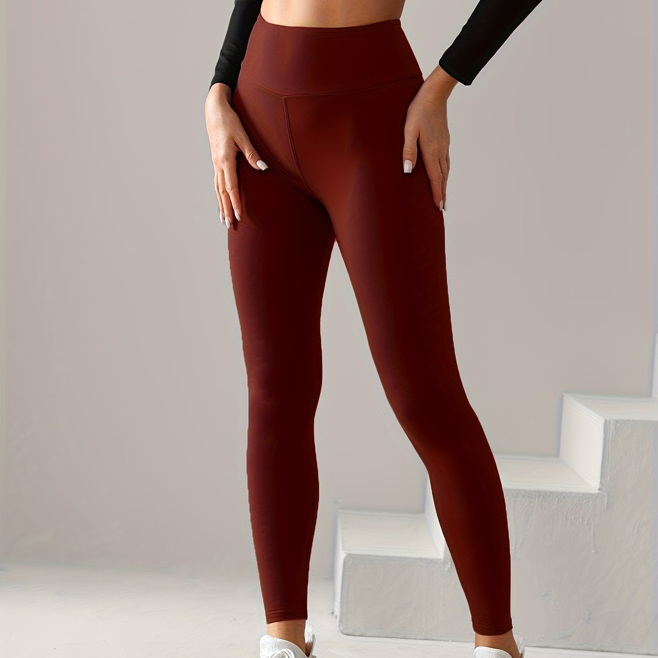 Evie - Pantalons de sport de yoga taille haute