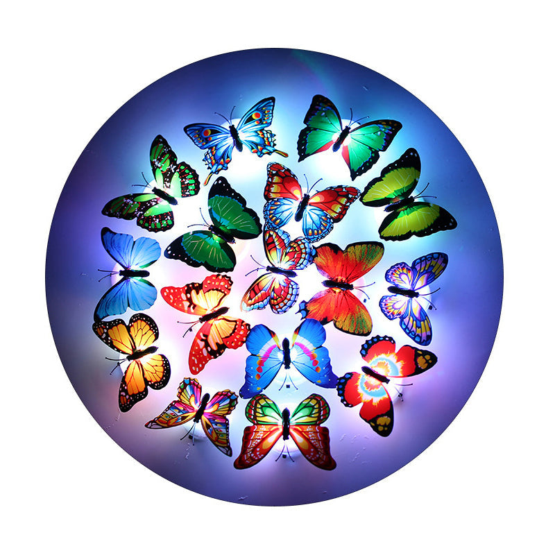 LumiWings - 3D LED papillons colorés veilleuse