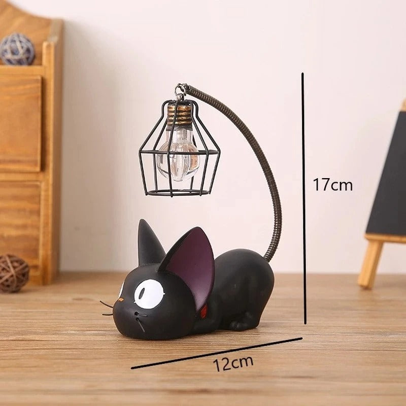 LumiPaws – Belle lampe pour chat noire avec feu arrière flexible